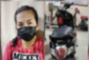 Diduga Menggelapkan Sepedamotor Sewaan, Seorang Ibu Rumah Tangga di Ringkus Polisi