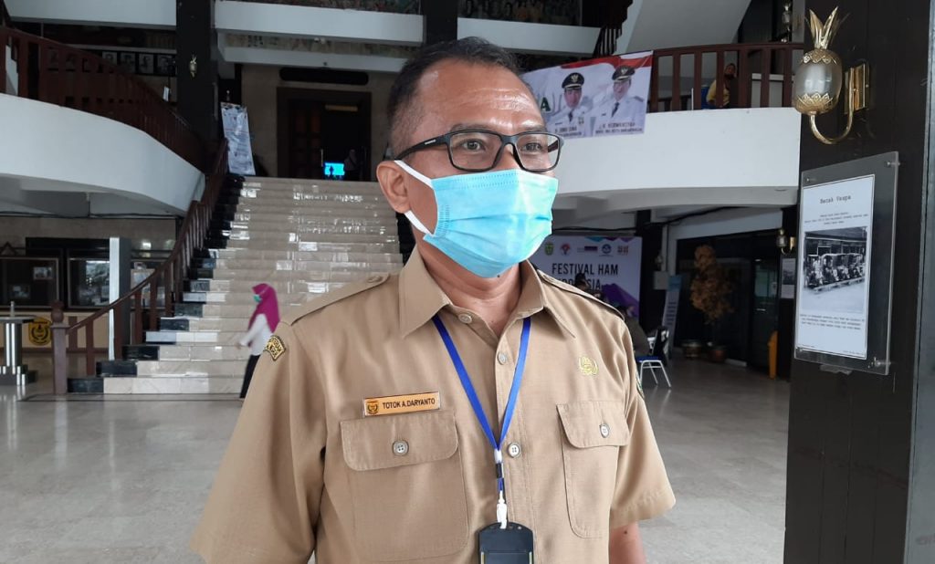 Kepala Dinas Pendidikan Kota Bajarmasin Totok Agus Daryanto
