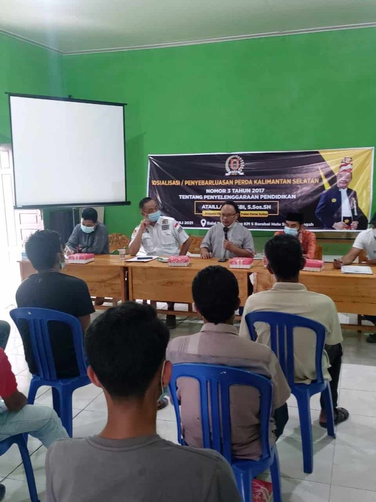 Anggota DPRD Provinsi Kalimantan Selatan Athaillah Hasbi