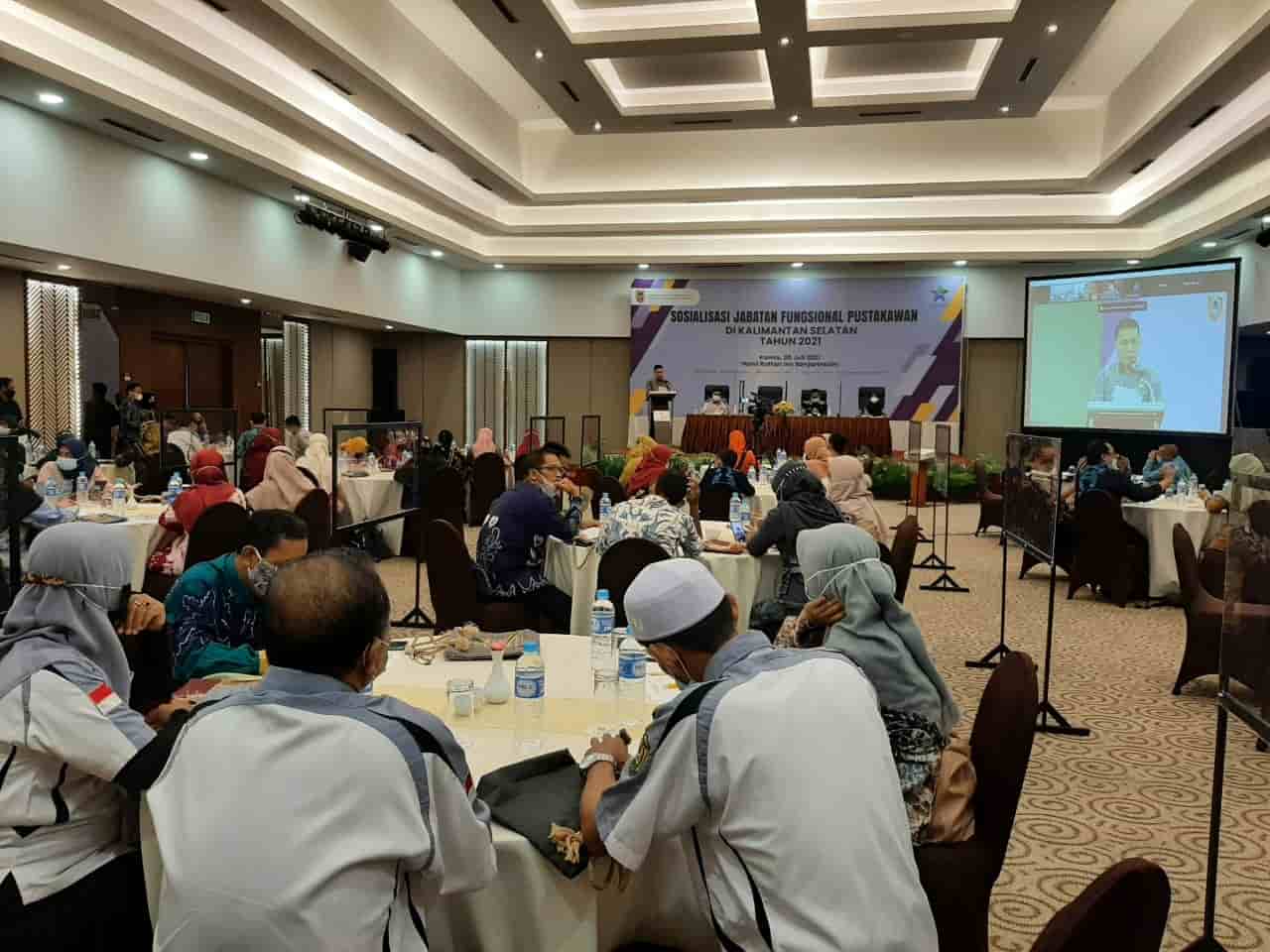 Tingkatkan Minat Baca Masyarakat, Dispersip Kalsel Sosialisasikan Jabatan Fungsional Pustakawan