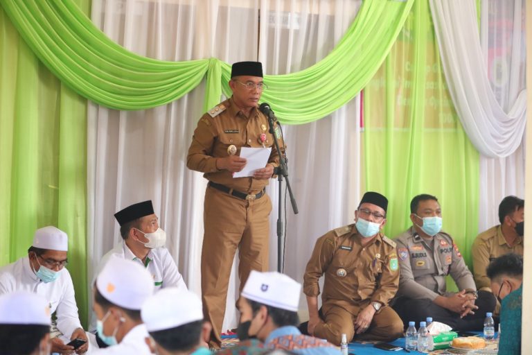 Momen Harjad Desa Makmur Mulia Satui, Wabup Tanbu Berpesan Begini