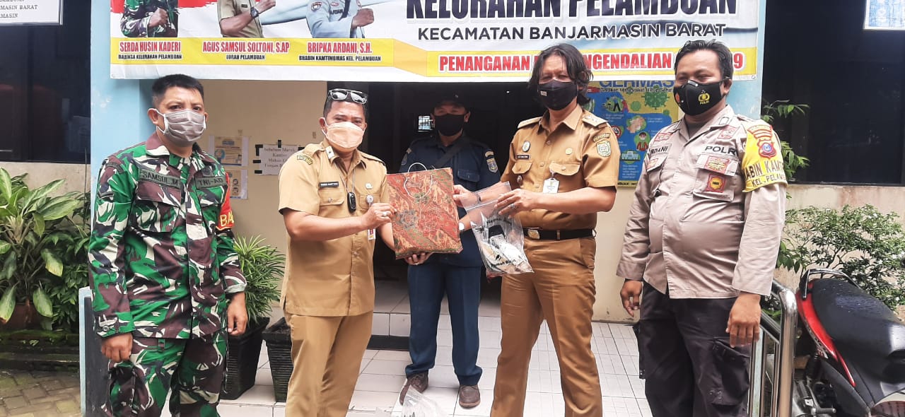 Sigap Menindaklanjuti Arahan Gubernur, DKP Kalsel Bantu Warga Isoman