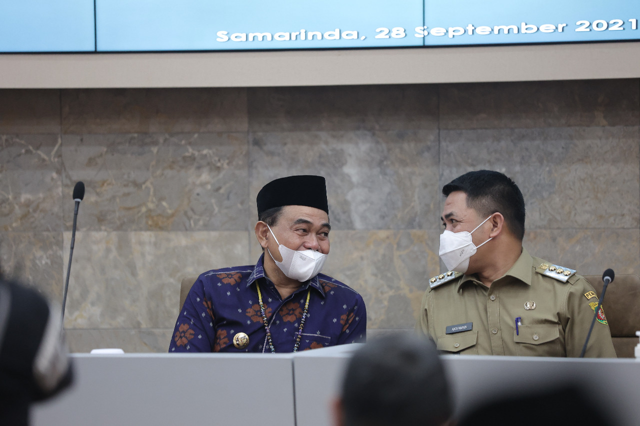 Kunker ke Samarinda, Zairullah Saling Puji Dengan Walikota