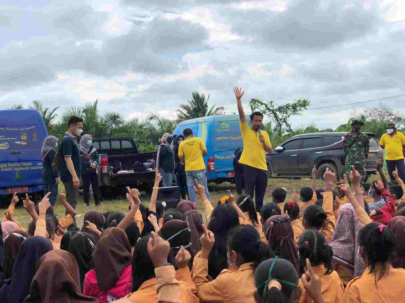 Dukung TMMD ke-112 Tim Pusling Kalsel Sambangi Daerah Terpencil di Kotabaru 