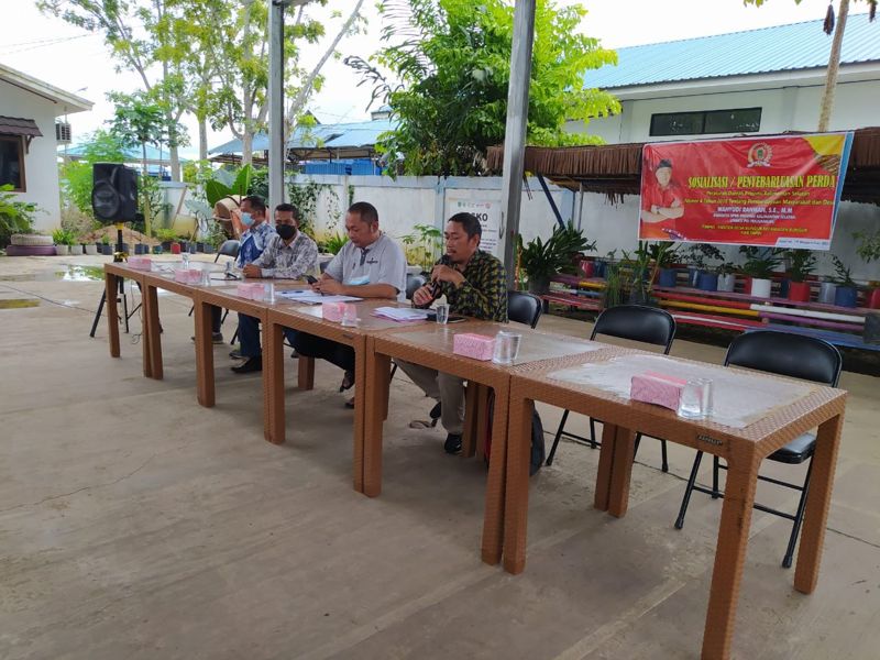 Wahyudi Rahman Siap Kawal Program Bedah Rumah Dari Dinas Sosial Kalsel