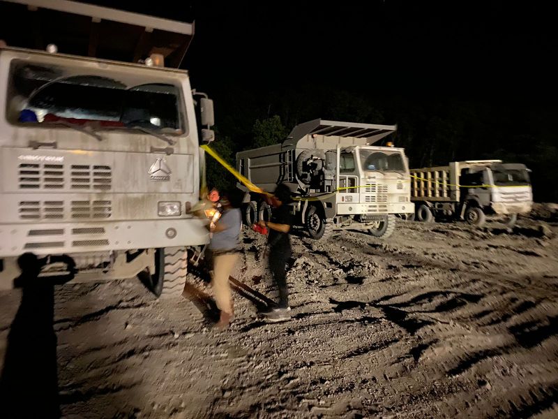 Makin Nekat, WN China Garap Tambang Ilegal Desa Mangkalapi Tanbu