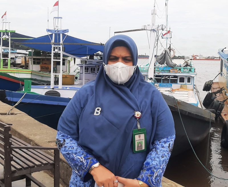 Pasokan Ikan Laut Di Pelabuhan Perikanan Banjarmasin Belum Terganggu Gelombang Tinggi