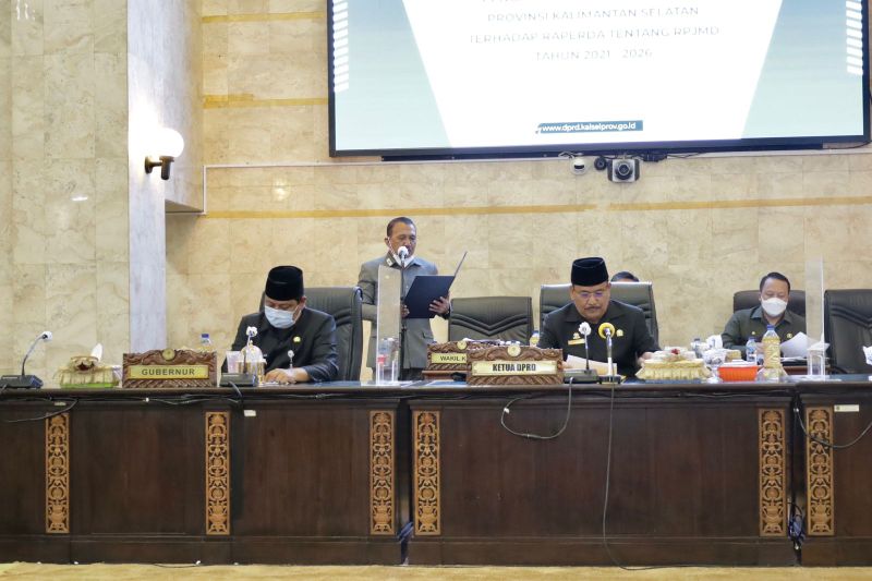 RPJMD 2021 – 2026 Disetujui Jadi Perda