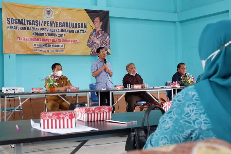 Hasanuddin Murad Ajak Pambakal Lestarikan Budaya Banua