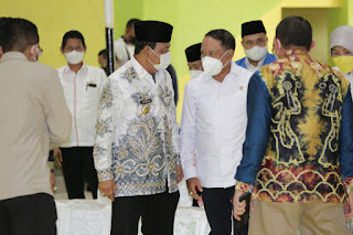 Pembangunan Gor Setara Batola, Paman Birin : Bukti Komitmen Pemerintah Kalsel Membina Atlet Daerah