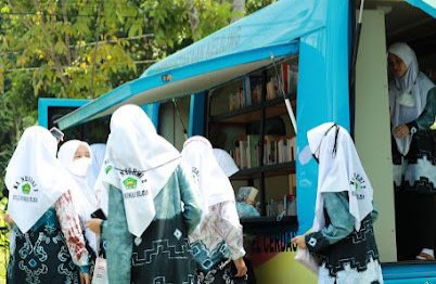 Miliki IPL Tertinggi, Promosi Literasi Pusling Palnam Tetap Gencar