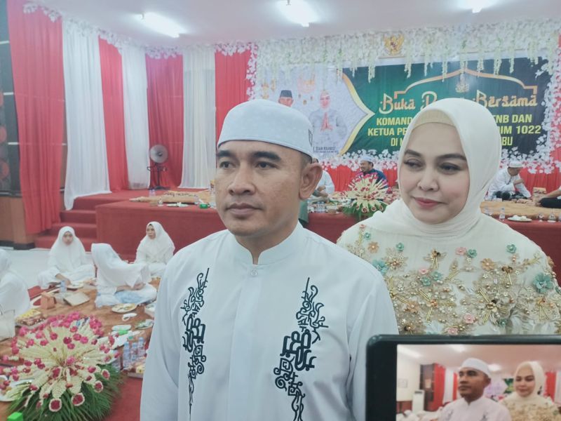 Kodim 1022 Tanbu Gelar Bukber