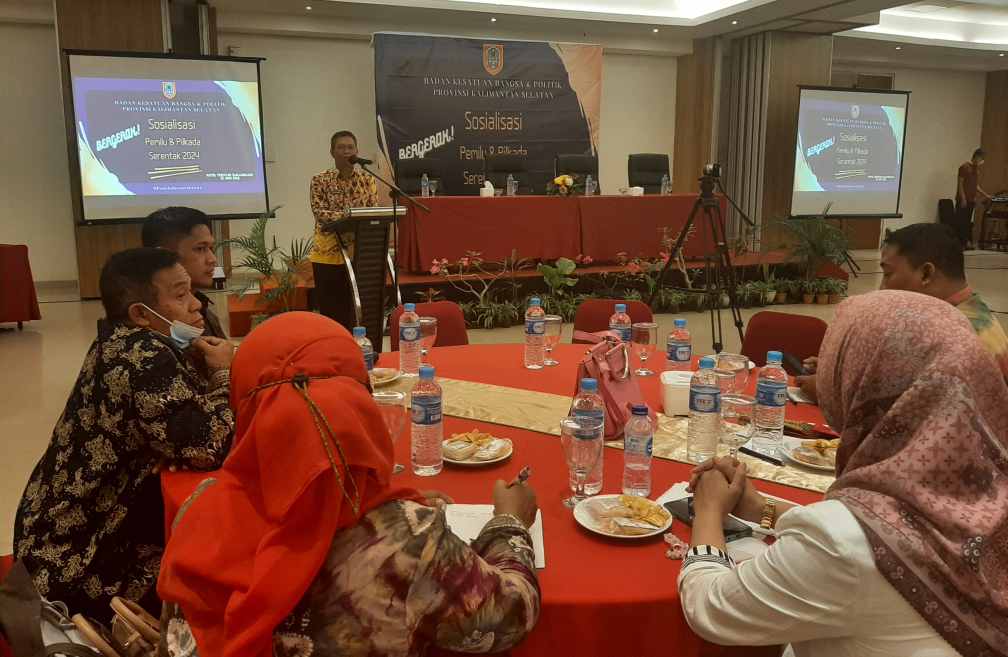 Songsong Pemilu dan Pilkada 2024, Badan Kesbangpol Kalsel Gelar Sosialisasi