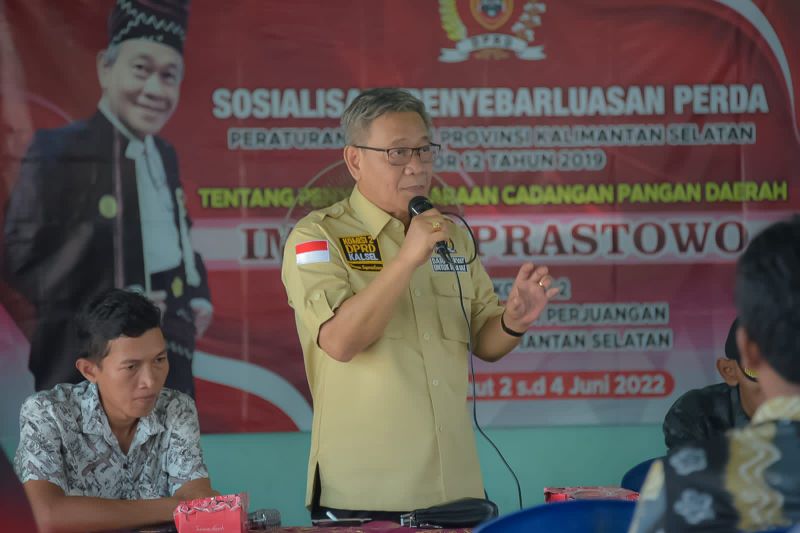 Imam Bekali Warga Desa Telaga Tentang Cadangan Pangan