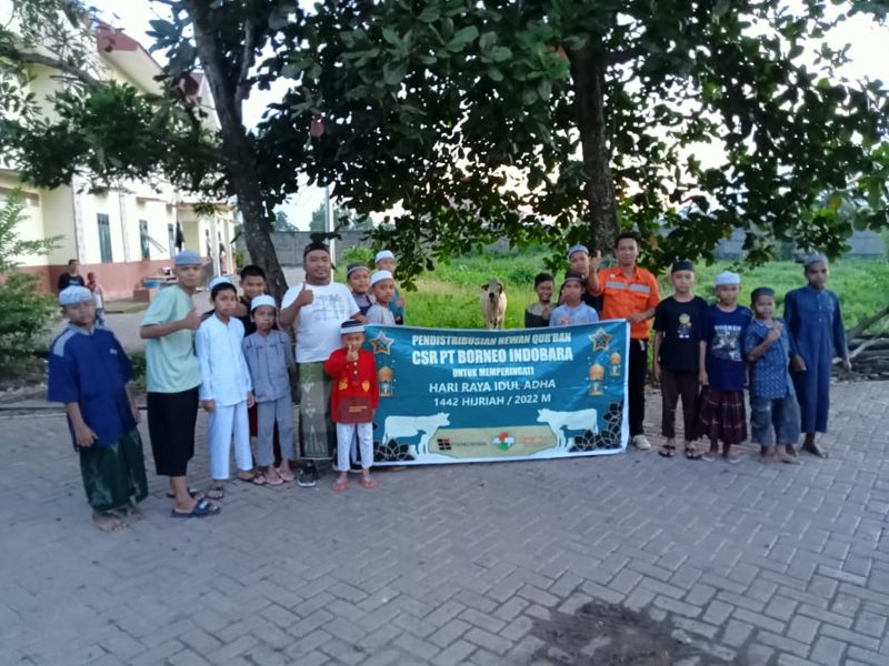PT BIB Tebar Sapi Qurban Untuk Wilayah Lima Kecamatan di Tanbu
