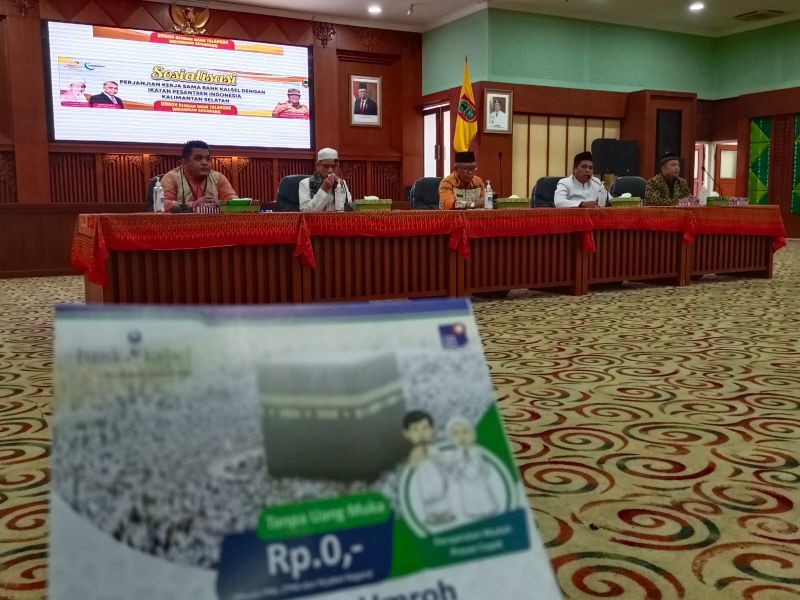 Bank Kalsel Gandeng IPI Sosialisasikan Program Umrah Dengan Dana Talangan bagi ASN