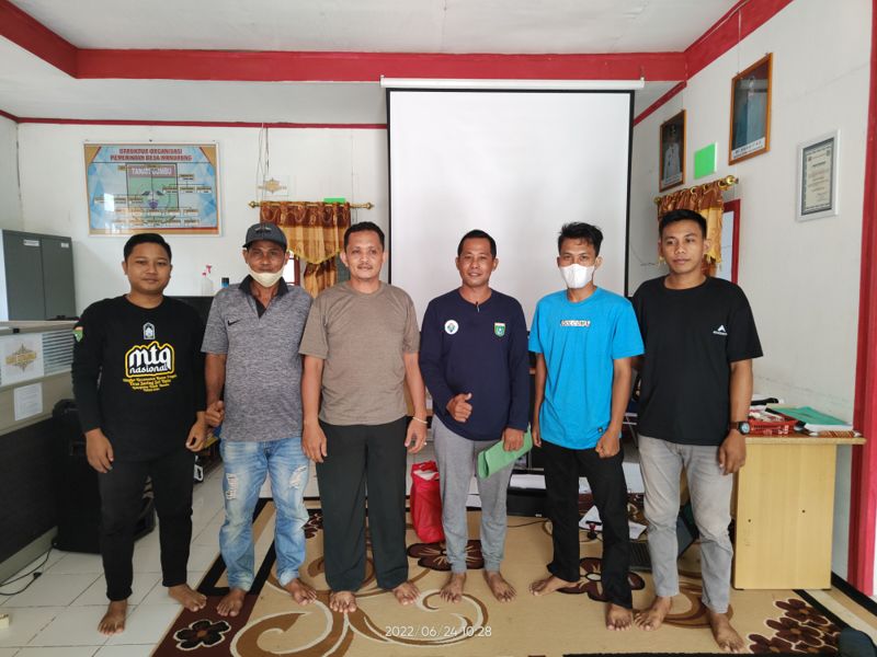 Kades Apresiasi Pemuda Ingin Bangun Desa Bumi Bersujud Dengan Cara Ini
