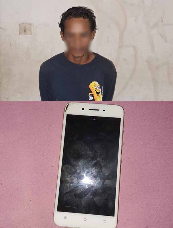Nekat Masuk Lewat Jendela, SR Diamankan Warga Sei Andai