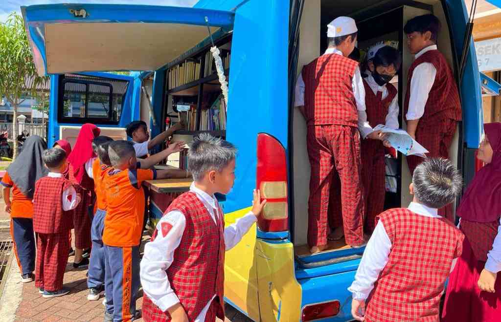 Promosi Minat Baca, Pusling Palnam Sasar Daerah Pelosok Kabupaten Tapin