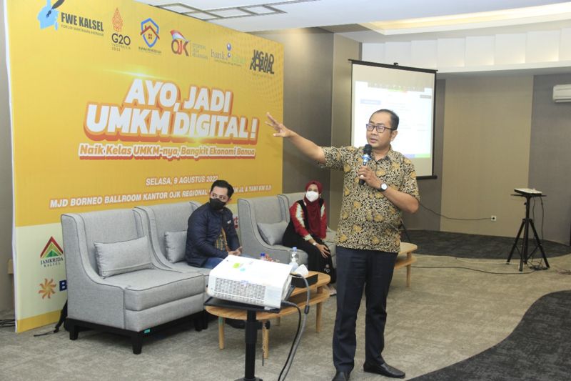Bank Kalsel Ajari UMKM Kelola Keuangan Usaha Secara Profesional