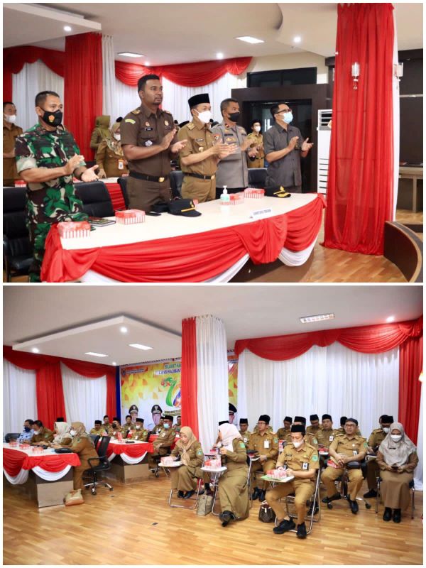 Pemkab Tanbu Ikuti Virtual Peringatan Harjad Kalsel 72