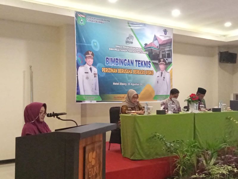 Sosialisasi Bimtek Perizinan Berusaha Berbasis Resiko Gencar Dilakukan Pemkab Tanbu