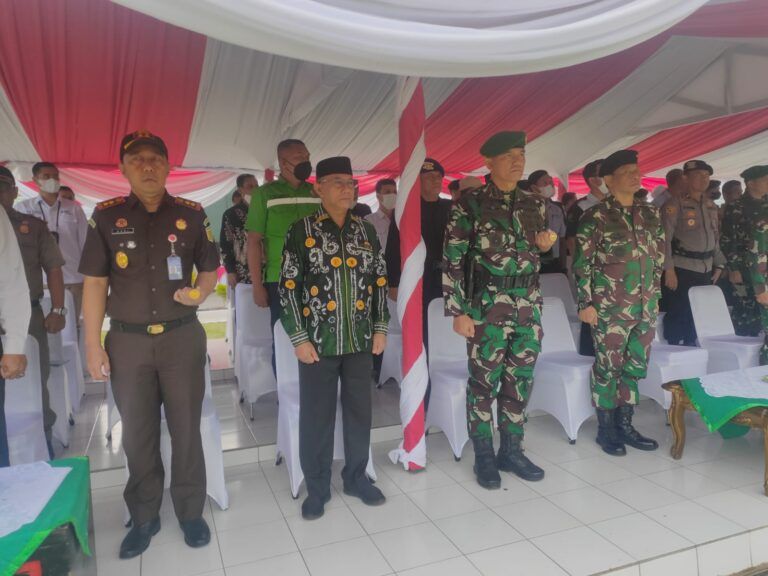 Penutupan Latsarmil Komcad 2022 Rindam VI Mulawarman Dihadiri Wabup Tanbu