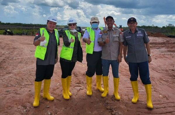 Komisi III Pantau Pembangunan Long Storage Batola