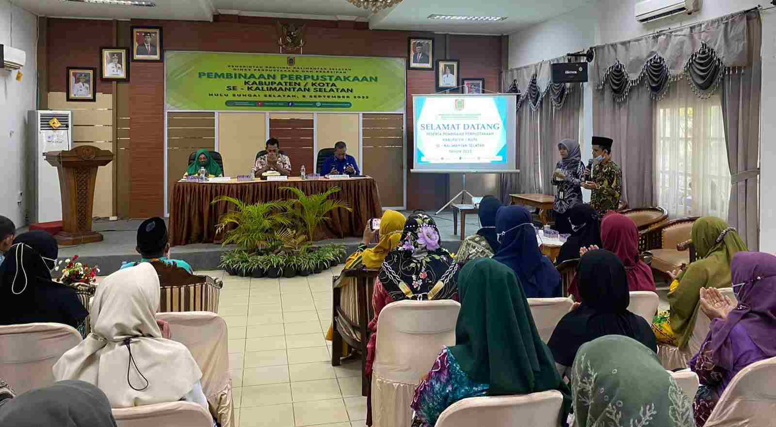 Pembinaan Perpustakaan ke-12 Menyasar Kabupaten HSS