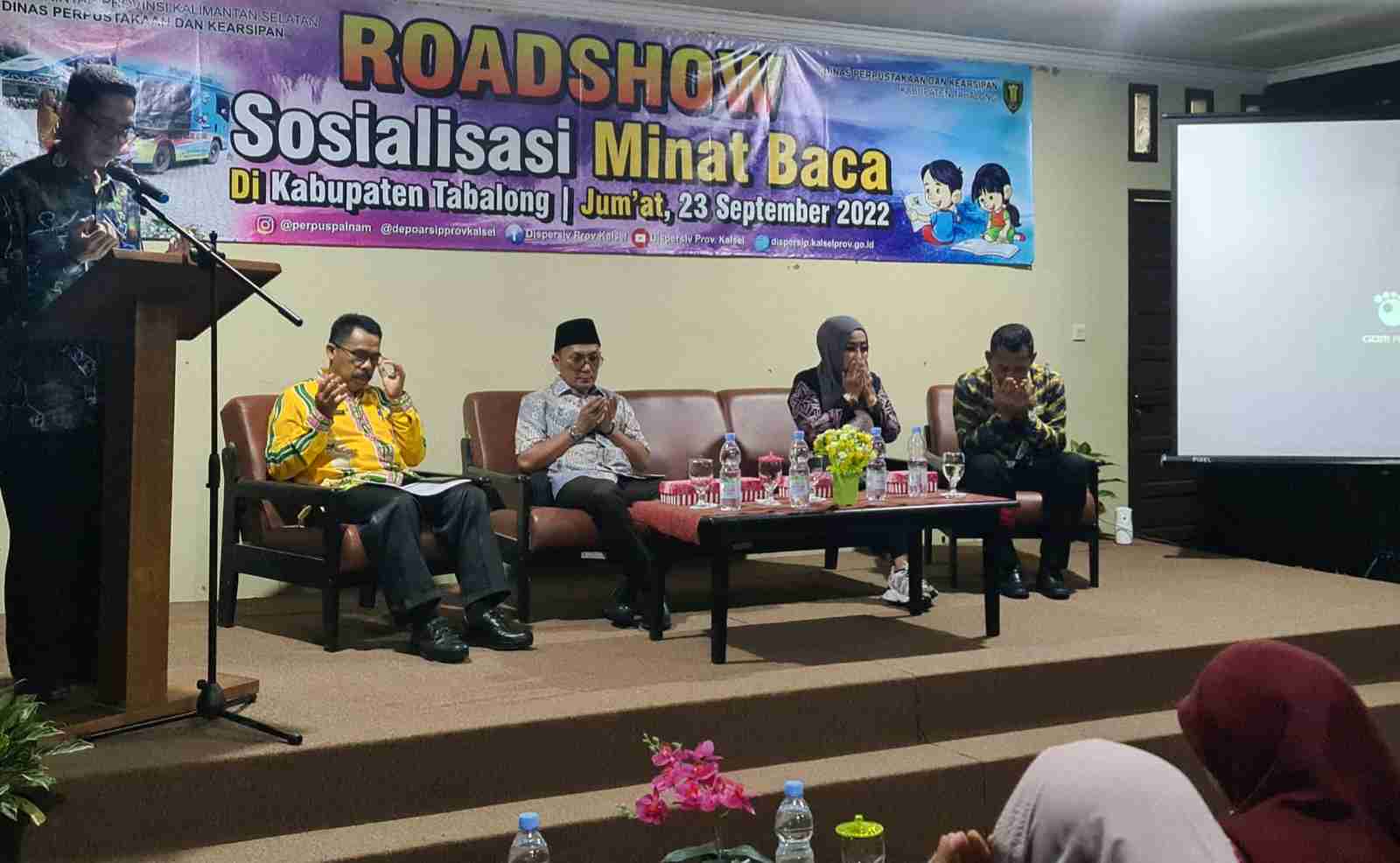 Dispersip Kalsel Ajak Pengelola Perpustakaan Tabalong Gencarkan Promosi Minat Baca