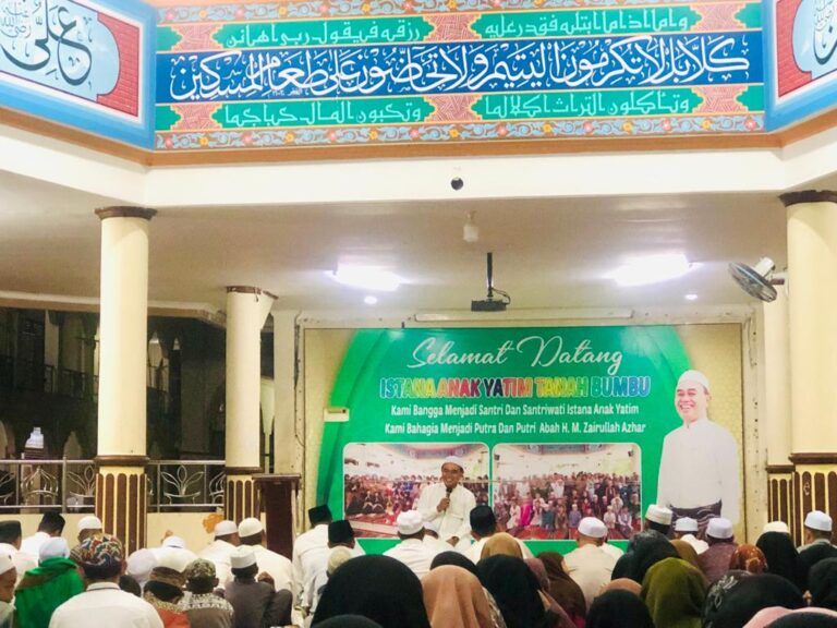 Begini Motivasi Abah Zairullah Kepada Santri Istana Anak Yatim Pasca Umroh