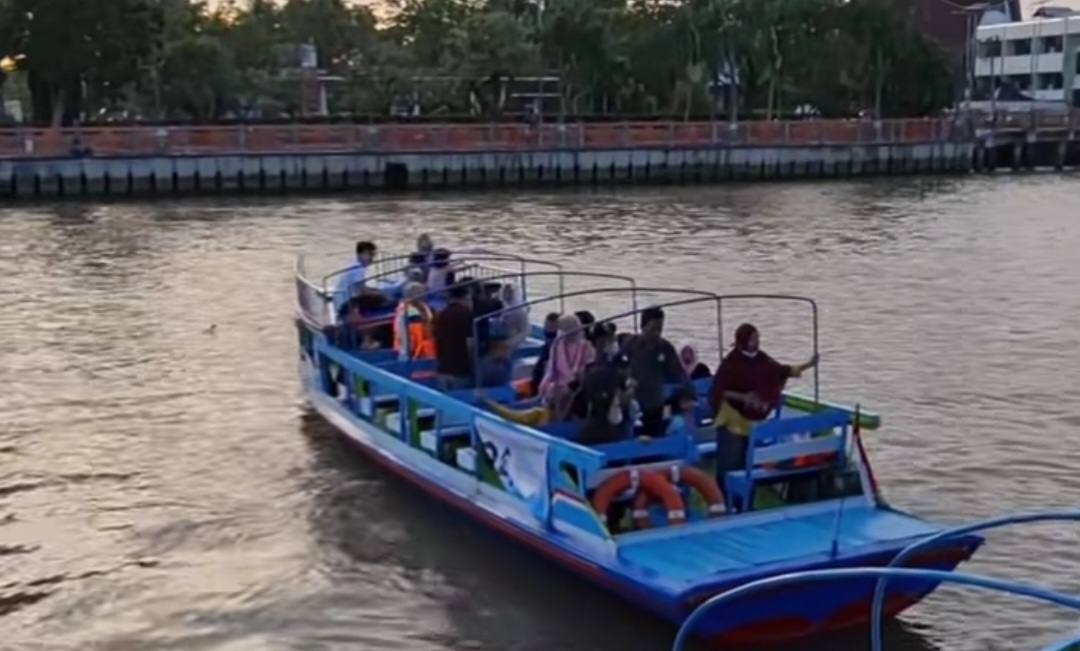 Ada Kapal Wisata Baru di Siring Banjarmasin