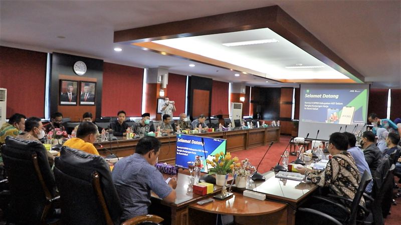 Komisi II DPRD HST Kaji Peran Bank Kalsel Terhadap Pembangunan Daerah