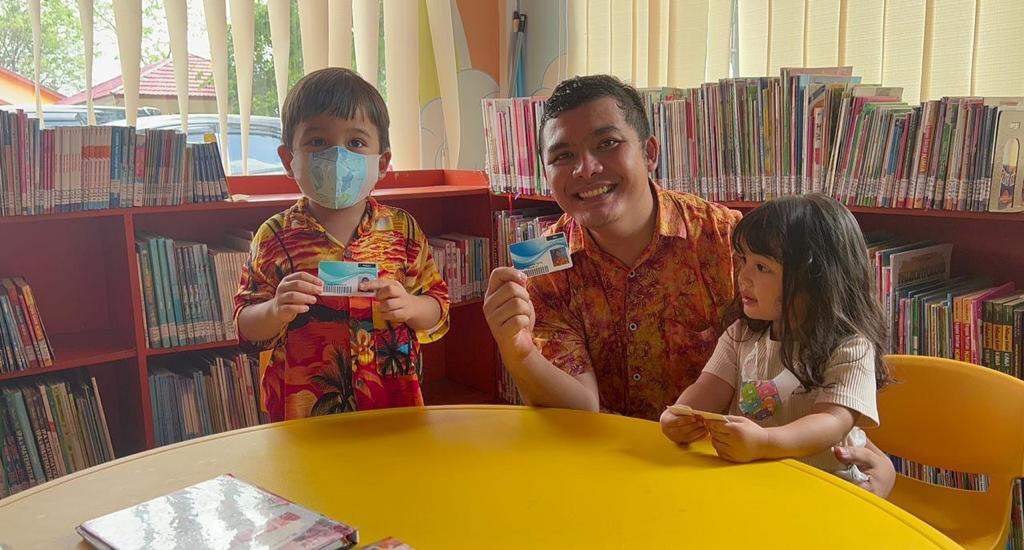 Perencana Ahli Muda Kalsel Kagum dengan Perkembangan Perpustakaan Palnam