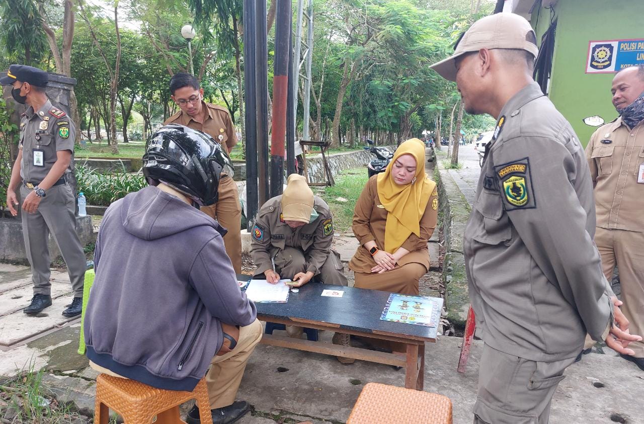 Puluhan ASN di Banjarmasin Terjaring Razia
