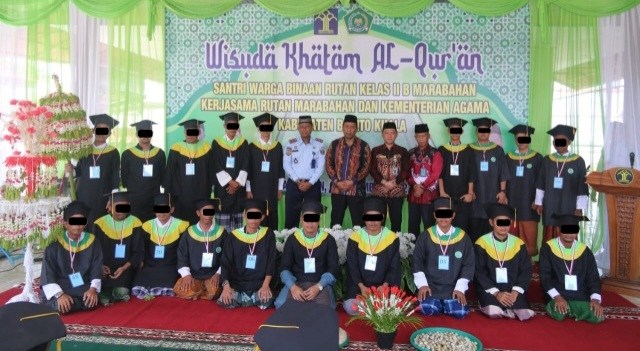 Wow! Puluhan Warga Binaan Rutan Marabahan Sukses Khatam Qur’an
