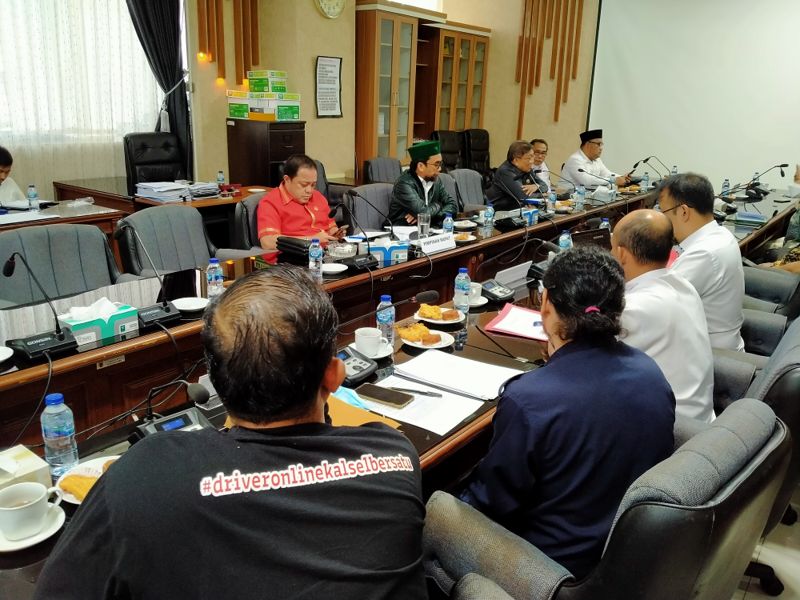 Datangi DPRD, ini Aspirasi Driver Online