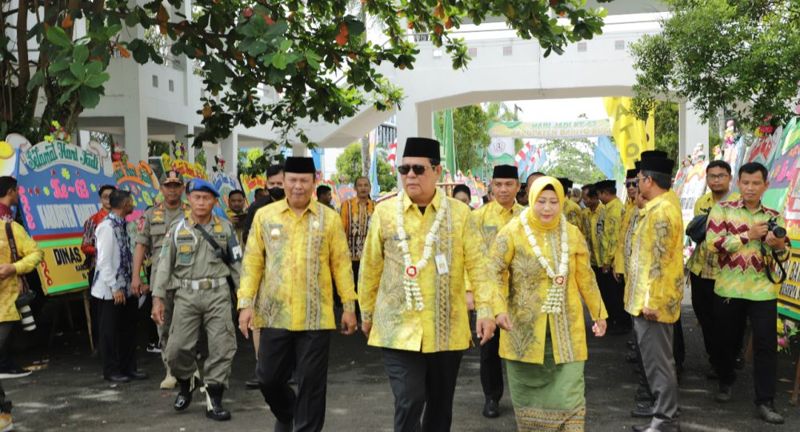 Hadiri Puncak Hari Jadi Batola Ke 63, Gubernur Kalsel : Inginkan Semua Daerah Siap Siaga Atasi Ancaman Resesi Ekonomi dan Krisis Pangan