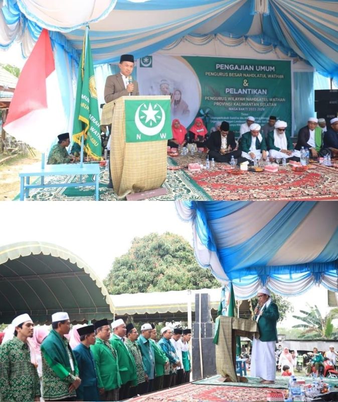 Saksikan Pelantikan PB Nahdlatul Wathan Kalsel, Ambo Sakka : Ungkap Perasaan Ini