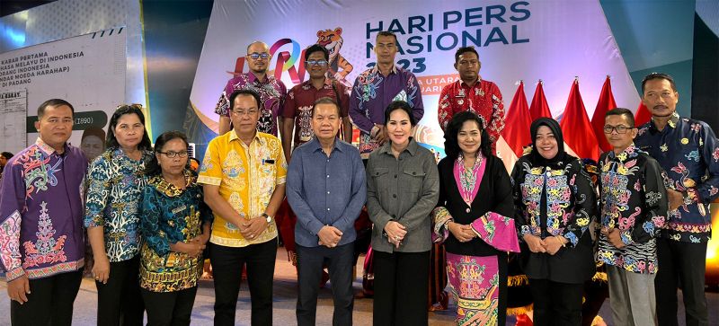 Bupati Kapuas Hadiri HPN 2023 di Medan