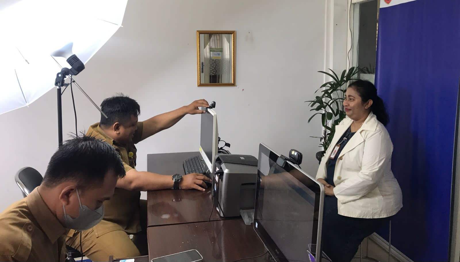 Tim Inspektorat Perpusnas RI Puji Pelayanan Perpustakaan Palnam