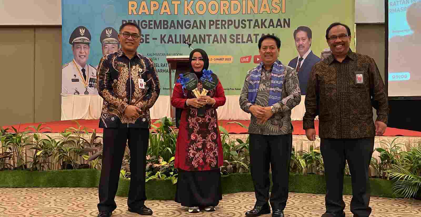 Rakor Pengembangan Perpustakaan di Kalsel Dihadiri Langsung Kepala Perpusnas RI