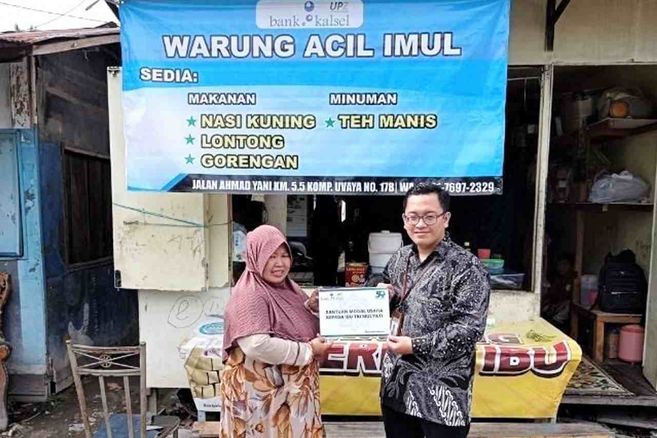 UPZ Bank Kalsel bantuan permodalan kepada UMK di Kalsel