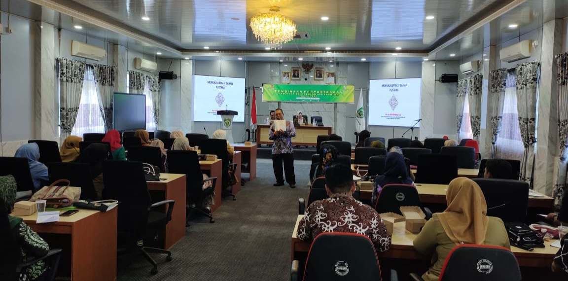 Tingkatkan Minat Baca Masyarakat, Dispersip Kalsel Bina para Pengelola Perpustakaan di Kabupaten Balangan