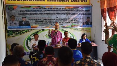 Sosialisasi Perbup Perpajakan Berlanjut di Dua Kecamatan