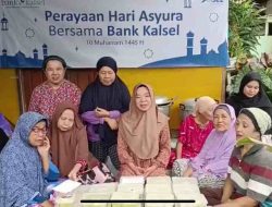 Dukung Kelestarian Budaya dan Kearifan Lokal, Bank Kalsel Berbagi Bubur Asyura