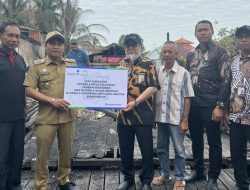 Korban Kebakaran di Gang Indrapura 2 Mendapat Bantuan dari UPZ Bank Kalsel