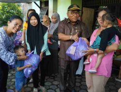 Bukti Kepedulian Samosir Wakil Rakyat dari PDIP, Bantu Turunkan Angka Anak Risiko Tengkes di Telaga Biru