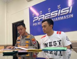 Transaksi Narkotika di Tanjung Berkat Resahkan Warga, Polsek Banjarmasin Barat Amankan 2 Terduga Pengedar