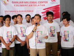 Tak Terbendung, Ganjar Milenial Center Kalsel Mantap Deklarasi Dukung Ganjar Pranowo Menjadi Presiden 2024